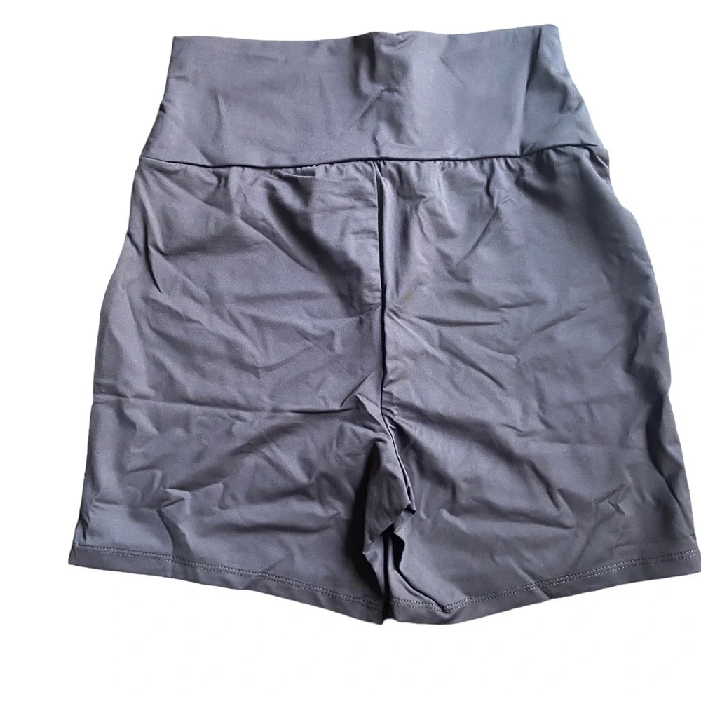 NWT Bb Dakota Womens Fitted Midi Bike Shorts - Picture 4 of 4